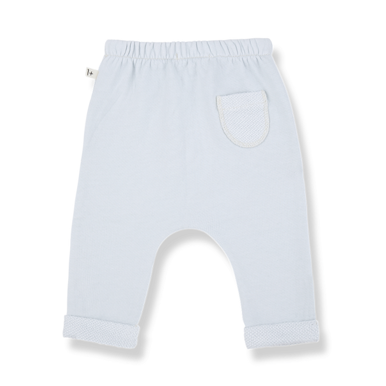 1+ in the family 1+ IN THE FAMILY broek baby Telos Misty Blue blauw