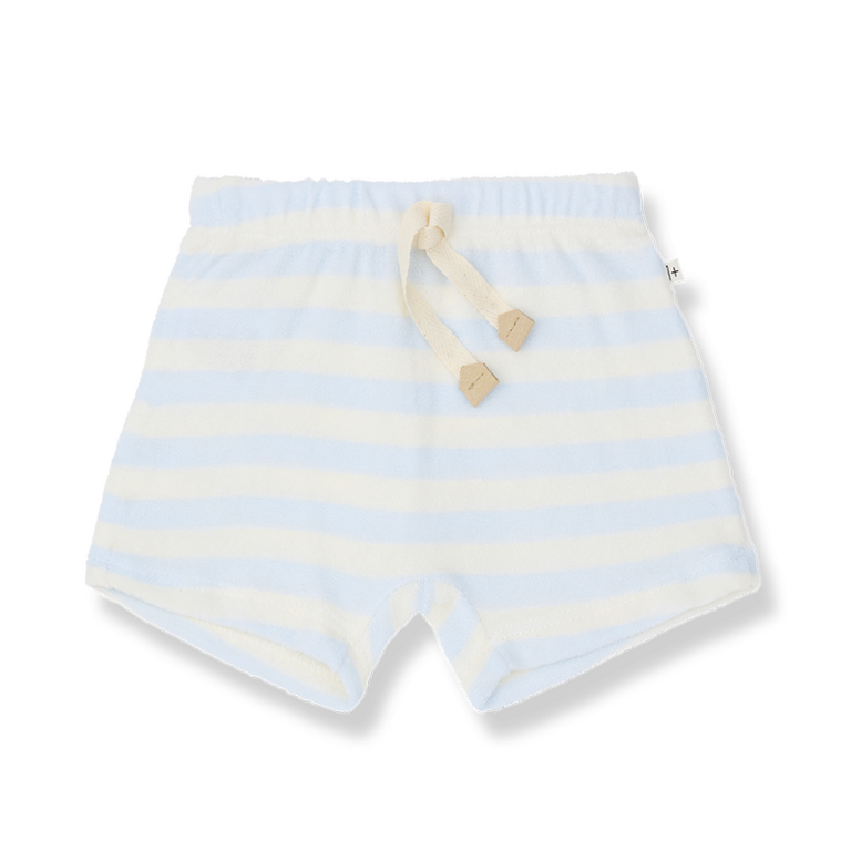 1+ in the family 1+ IN THE FAMILY korte broek baby Feres Misty Blue blauw