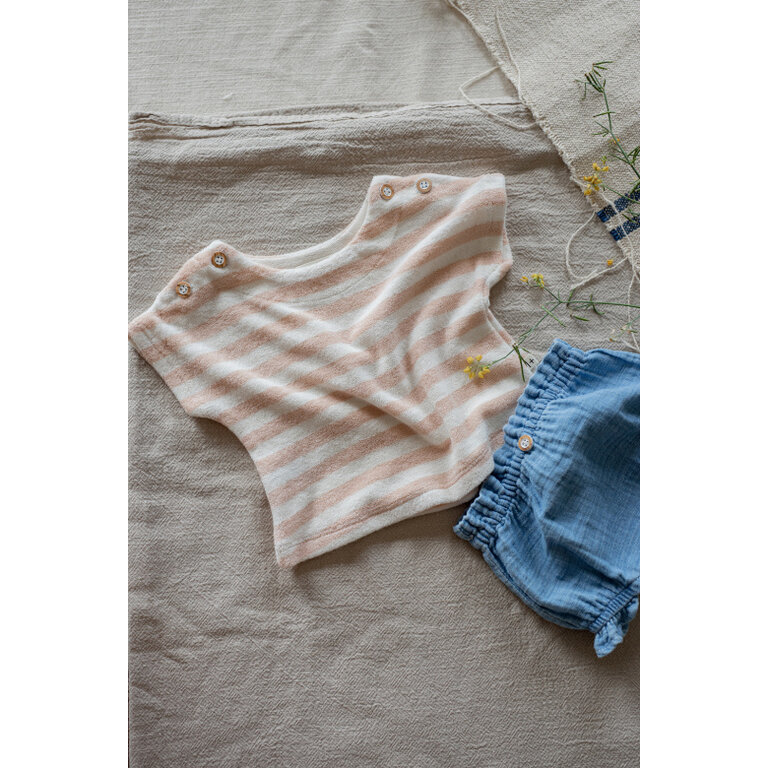 1+ in the family 1+ IN THE FAMILY shirt baby Kavala Blossom roze