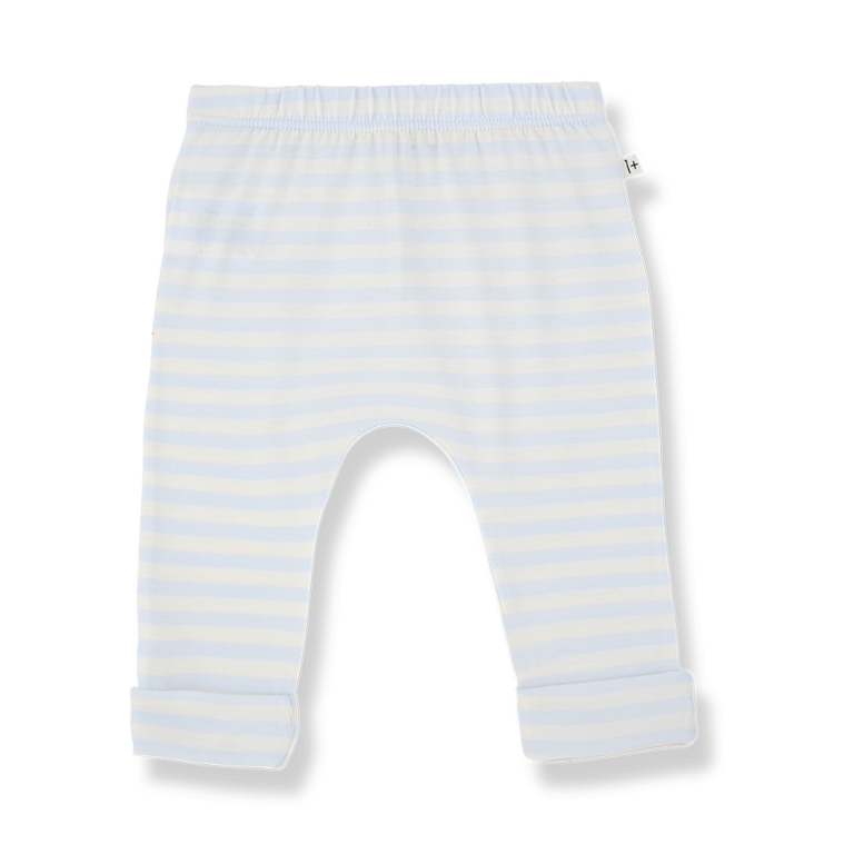 1+ in the family 1+ IN THE FAMILY legging baby Saul Misty Blue blauw broekje