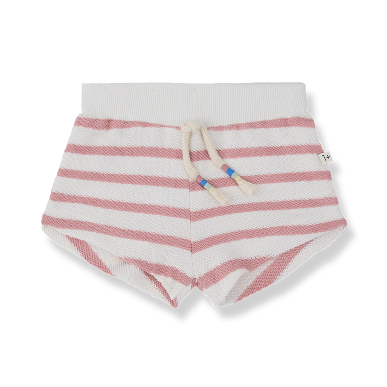 1+ in the family 1+ IN THE FAMILY korte broek baby Portinatx Strawberry roze