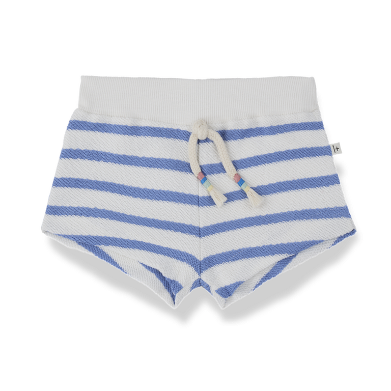 1+ in the family 1+ IN THE FAMILY korte broek baby Portinatx Ultramarine blauw