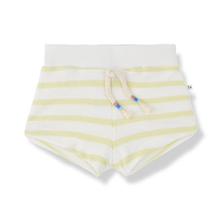 1+ in the family 1+ IN THE FAMILY korte broek baby Portinatx Lemon geel