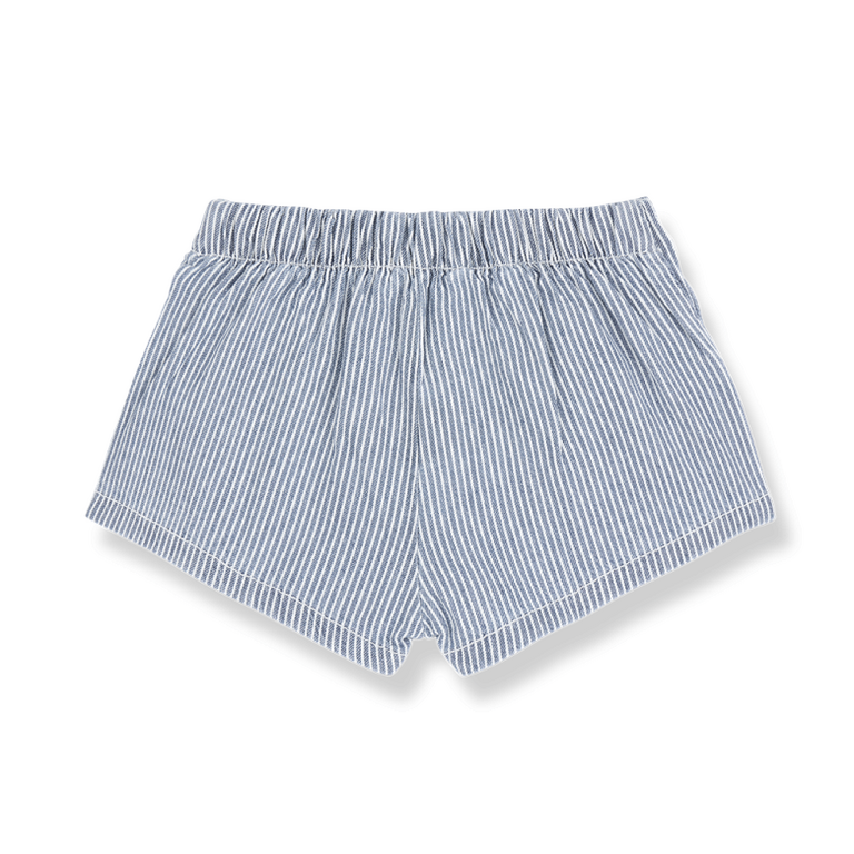 1+ in the family 1+ IN THE FAMILY korte broek baby Deia denim blauw