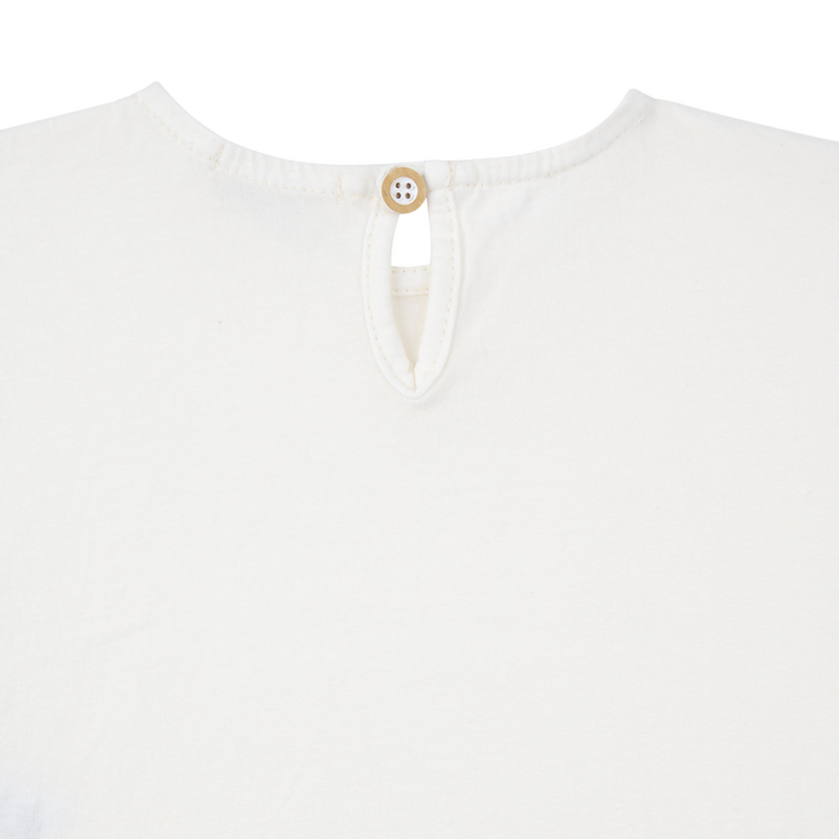 1+ in the family 1+ IN THE FAMILY shirt baby Campanet off-white wit
