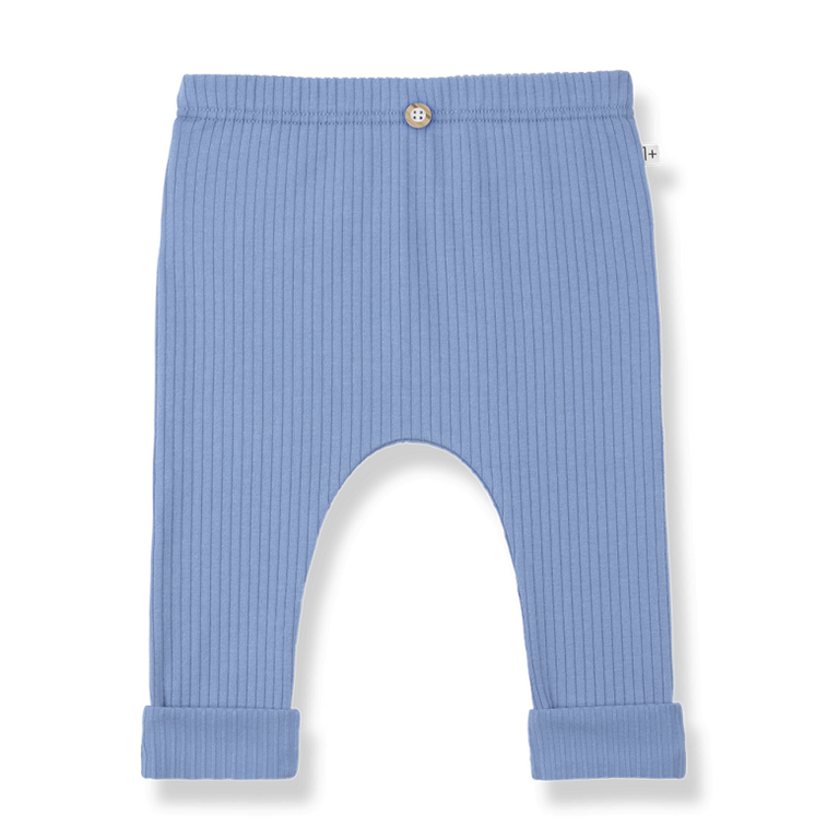1+ in the family 1+ IN THE FAMILY legging baby Marti Ultramarine blauw broekje