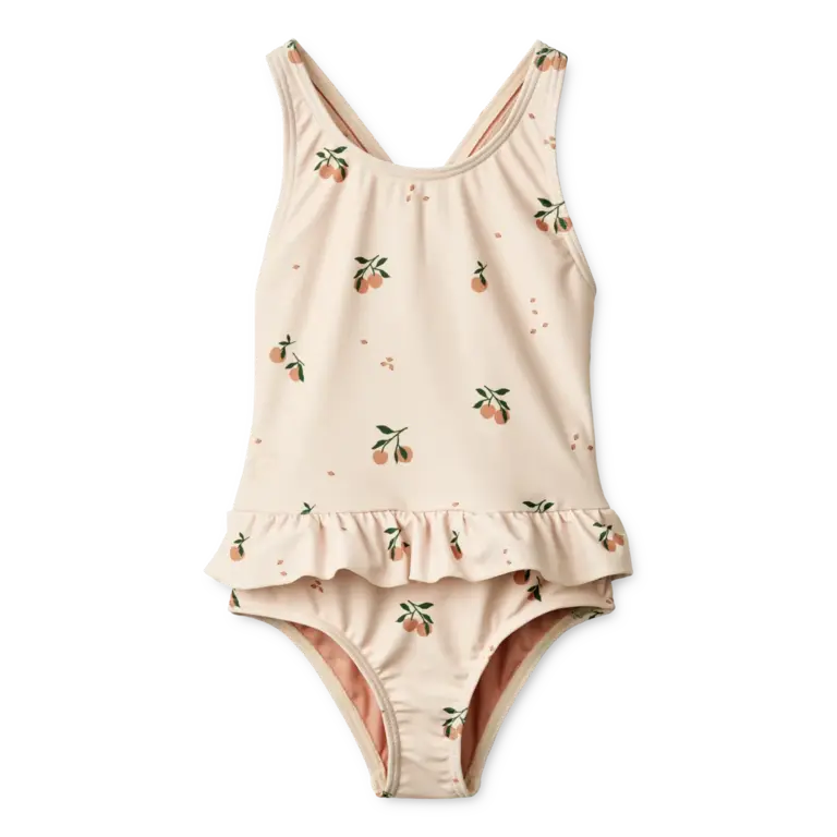 LIEWOOD Liewood | Amara Printed Swimsuit | Peach Sea Shell