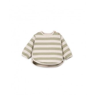 PLAY UP Striped Jersey Sweater | Texture (rounded)