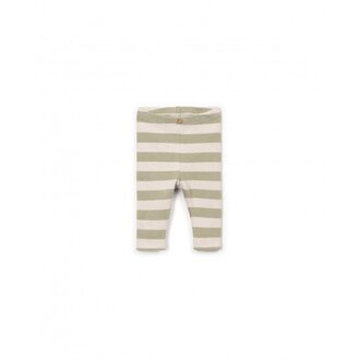 PLAY UP Striped Jersey Legging | Texture