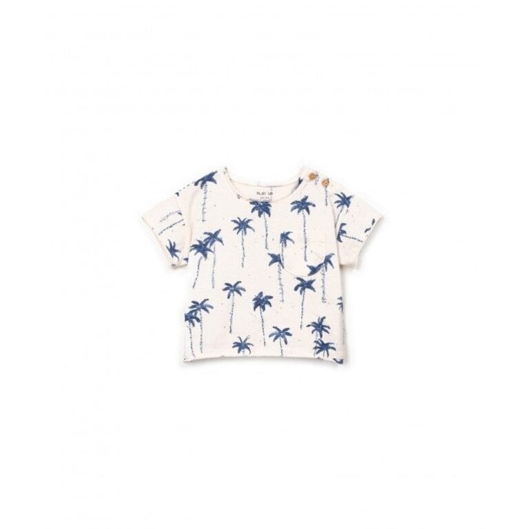 PLAY UP Play Up | Printed Jersey T-Shirt | Bio Resin (palm)