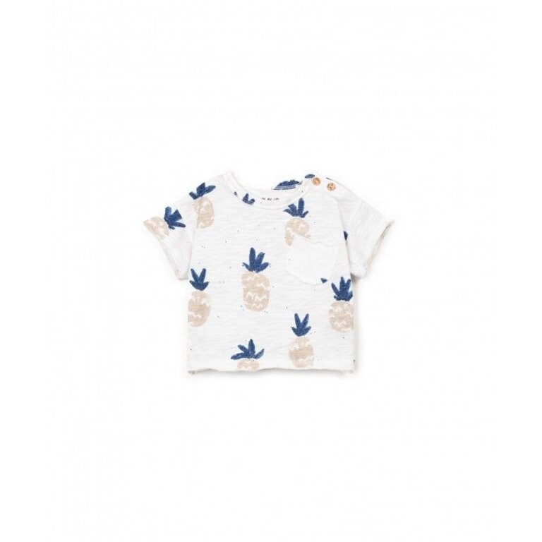 PLAY UP PLAY UP T-shirt kind Printed Jersey Creation (beige met print)