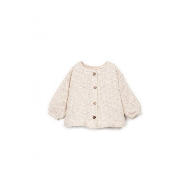 PLAY UP PLAY UP piqué jas meisje Bio Resin (beige)