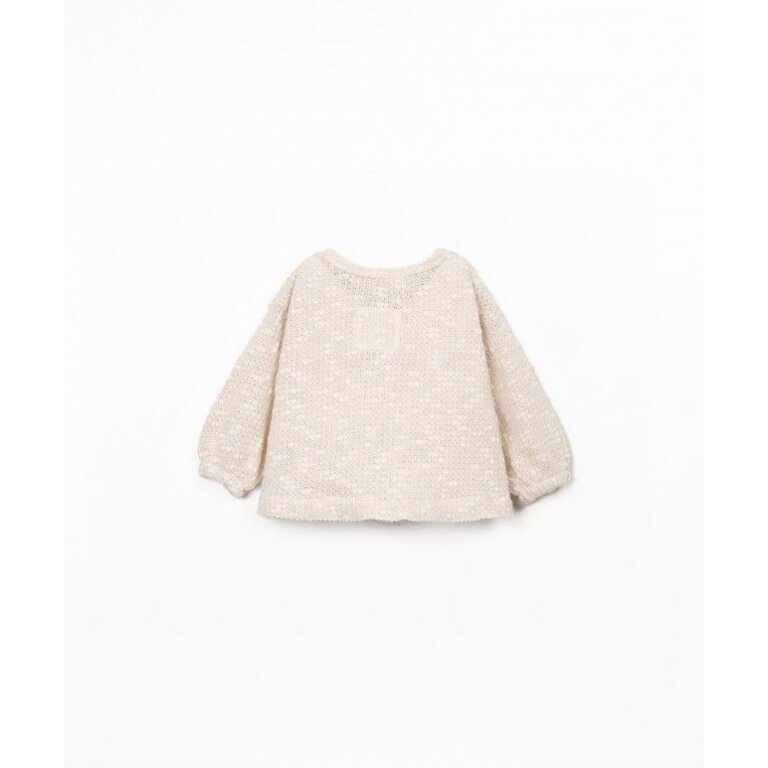 PLAY UP PLAY UP piqué jas meisje Bio Resin (beige)