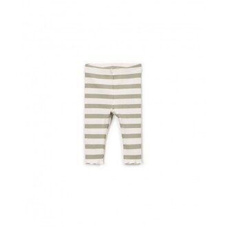 PLAY UP Striped Rib Legging | Texture