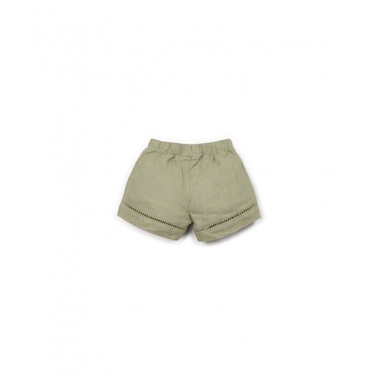 PLAY UP PLAY UP linnen korte broek meisje (groen)