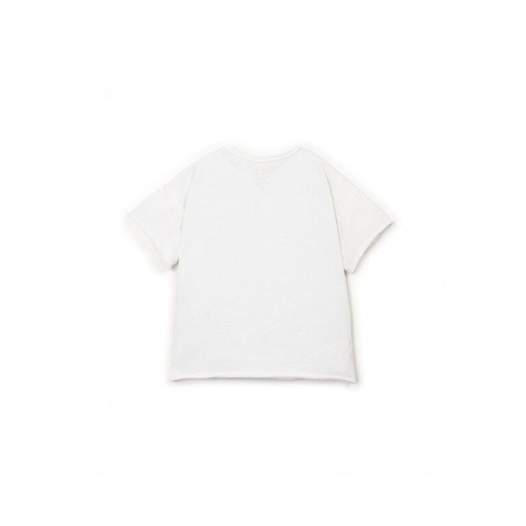PLAY UP PLAY UP T-shirt jongen Jersey Creation (wit met groen)