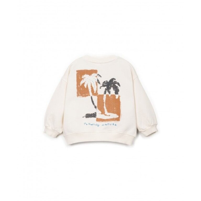 PLAY UP PLAY UP fleece trui jongen Bio Resin (beige)
