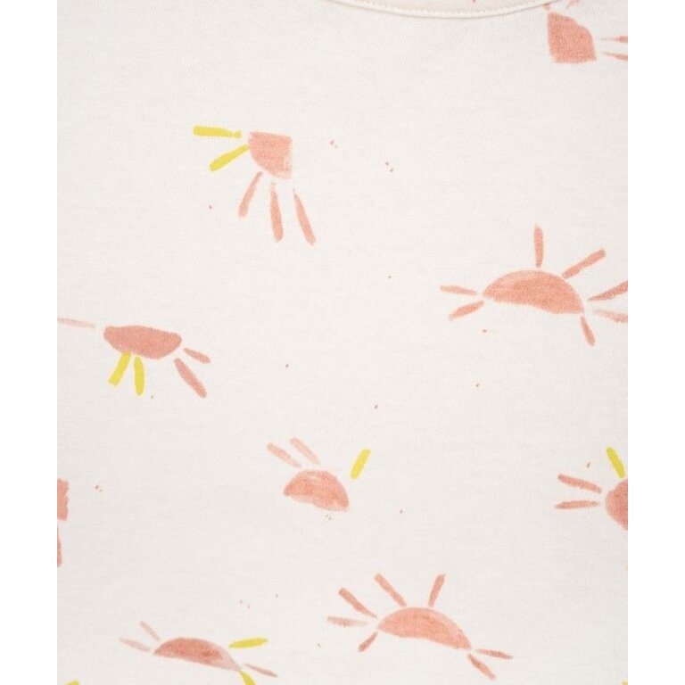 PLAY UP PLAY UP T-shirt meisje Printed Jersey Bio Resin (beige met print)