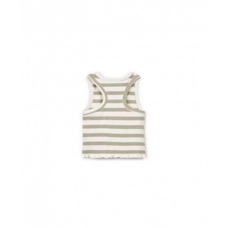 PLAY UP Play up | Striped Rib Top | Texture