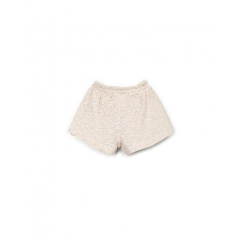 PLAY UP PLAY UP piqué korte broek meisje Bio Resin (beige)