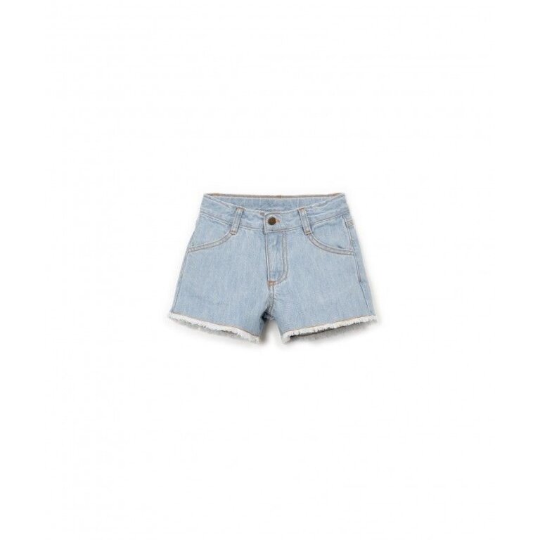 PLAY UP PLAY UP denim korte broek kind (lichtblauw)