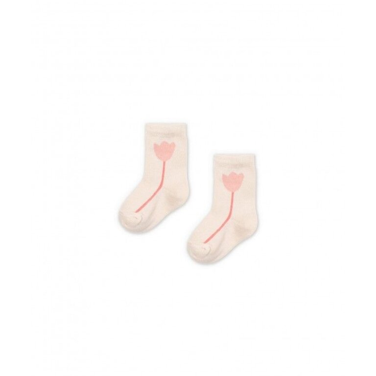 PLAY UP PLAY UP sokken kind Jacquard Bio Resin Tulip (roze)
