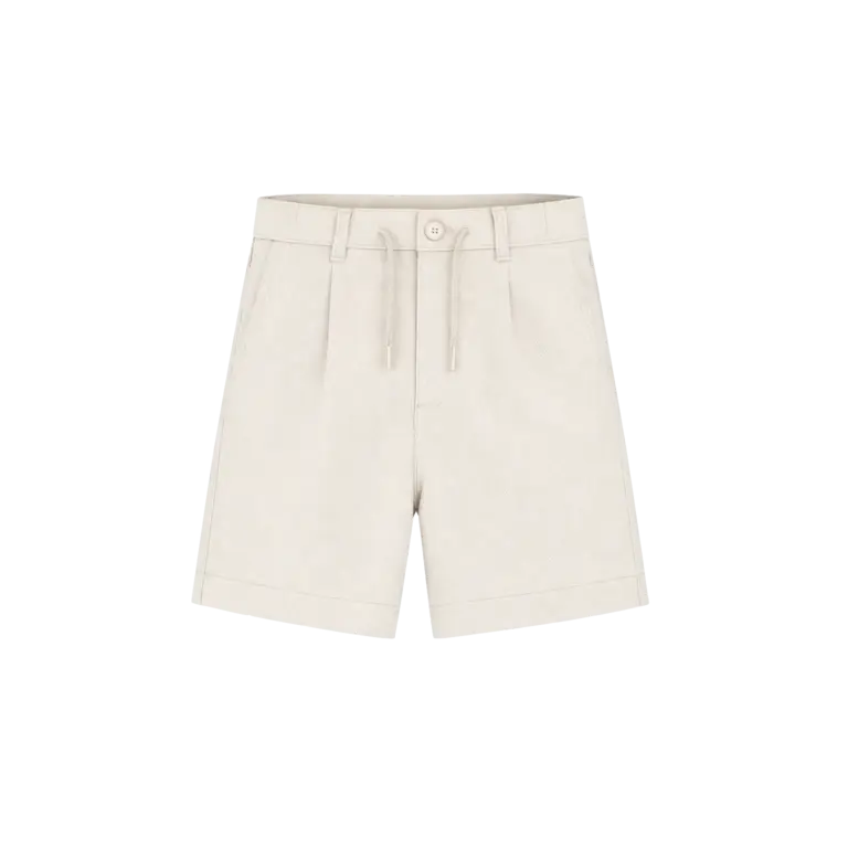 Labo de Colores Labo de Colores korte broek kind Louis Off White (wit)