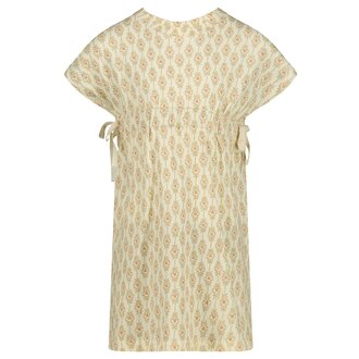 Levv Jurk Beatrice | AOP Yellow Sketch