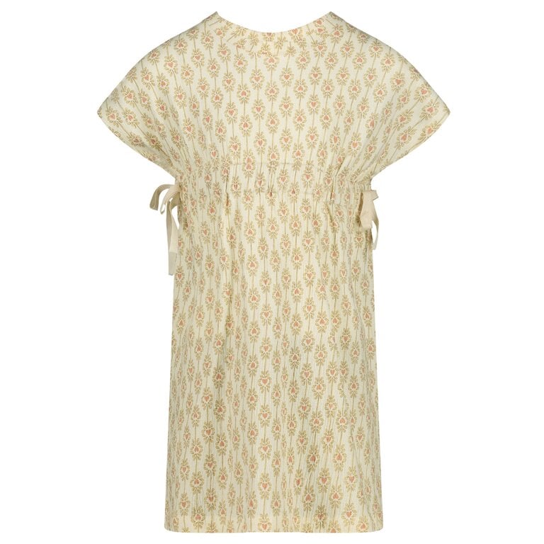 Levv Levv | Jurk Beatrice | AOP Yellow Sketch