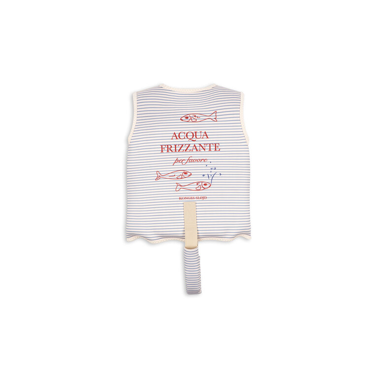 Konges Sløjd Konges Sløjd  | Ellis Swim Vest | Zwemvest | Stripe Bluie
