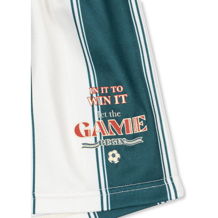 Konges Sløjd Konges Sløjd sportbroekje kind Class Stripe Green (groen gestreept)