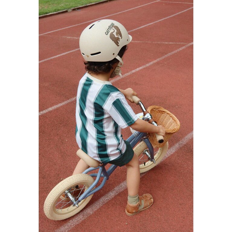 Konges Sløjd Konges Sløjd sportshirt kind Class Stripe Green (groen gestreept)