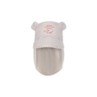 Konges Sløjd Aster Bear Sun Hat GRS | Stripe Bluie