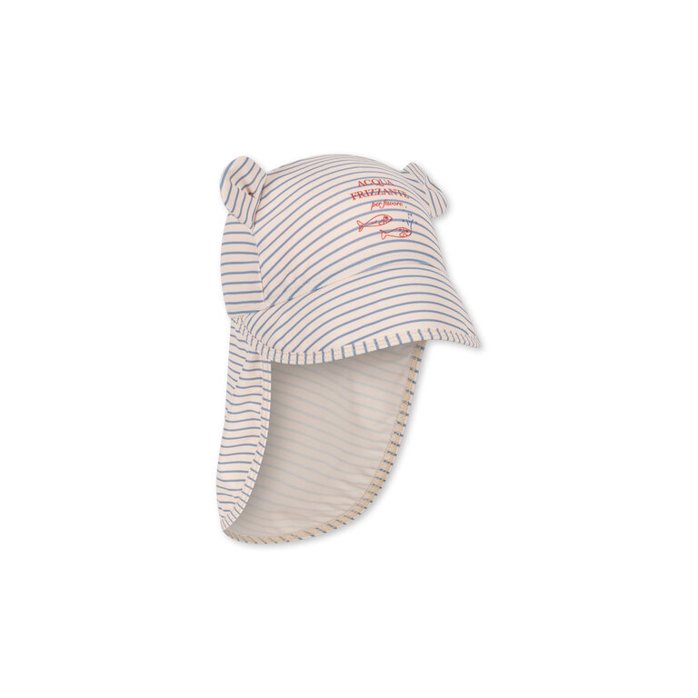 Konges Sløjd Konges Sløjd | Bear Sun Hat | Aster | Stripe Bluie