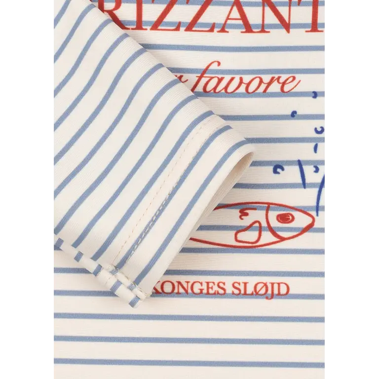 Konges Sløjd Konges Sløjd | Onesie | Aster | Stripe Bluie