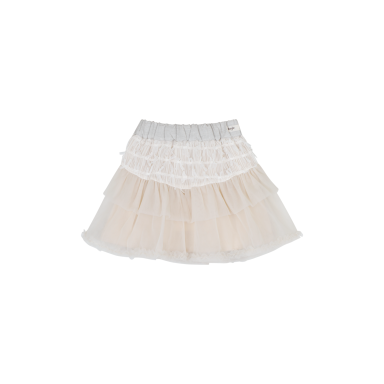 Baje Studio Baje rokje Cristina White coconut wit