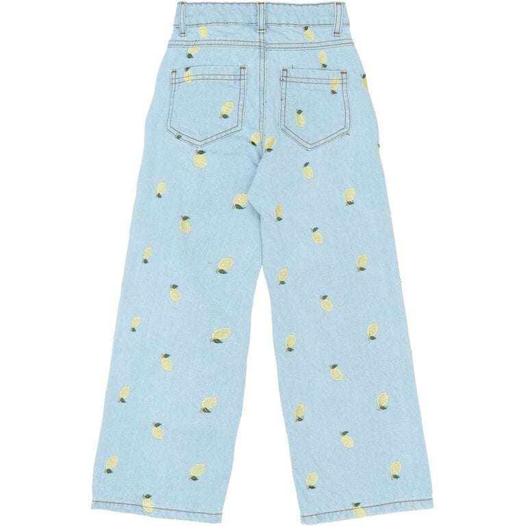 The New The New spijkerbroek kind Sia wide fit jeans (lichtblauw denim)