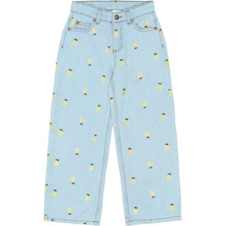 The New Sia | Wide Fit Jeans | Light Blue Denim