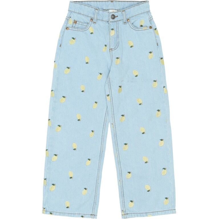 The New The New spijkerbroek kind Sia wide fit jeans (lichtblauw denim)