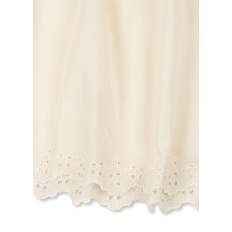 Konges Sløjd Konges Sløjd jurk meisje Posey Dress Antique White gebroken wit