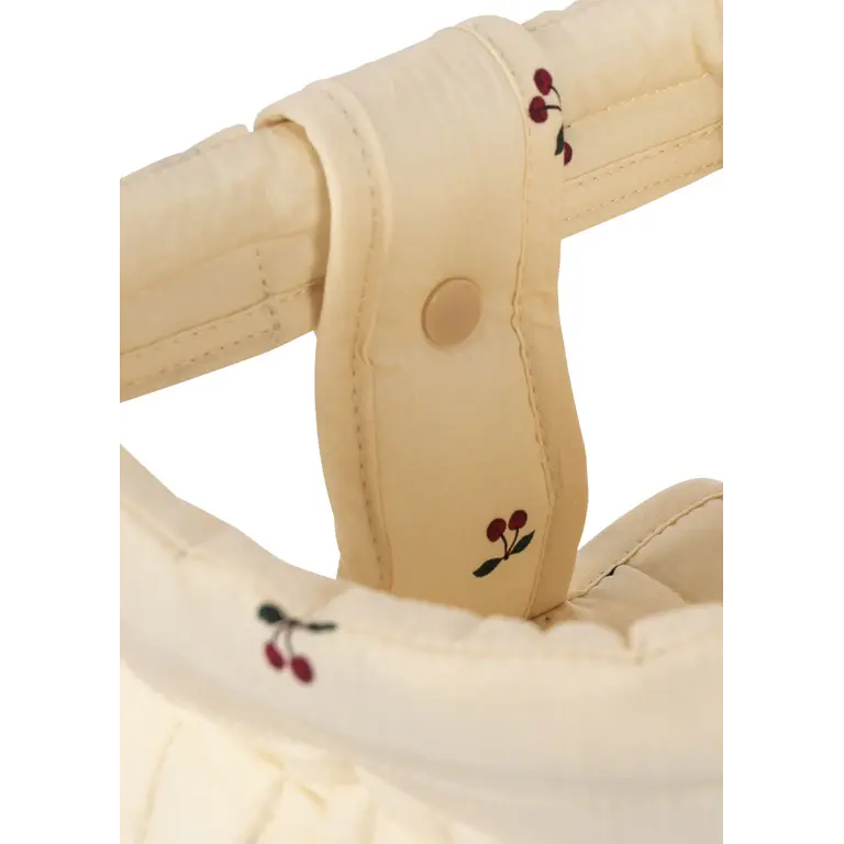 Konges Sløjd Konges Sløjd fietsstoeltje pop Doll Bike Seat Cherry roomwit
