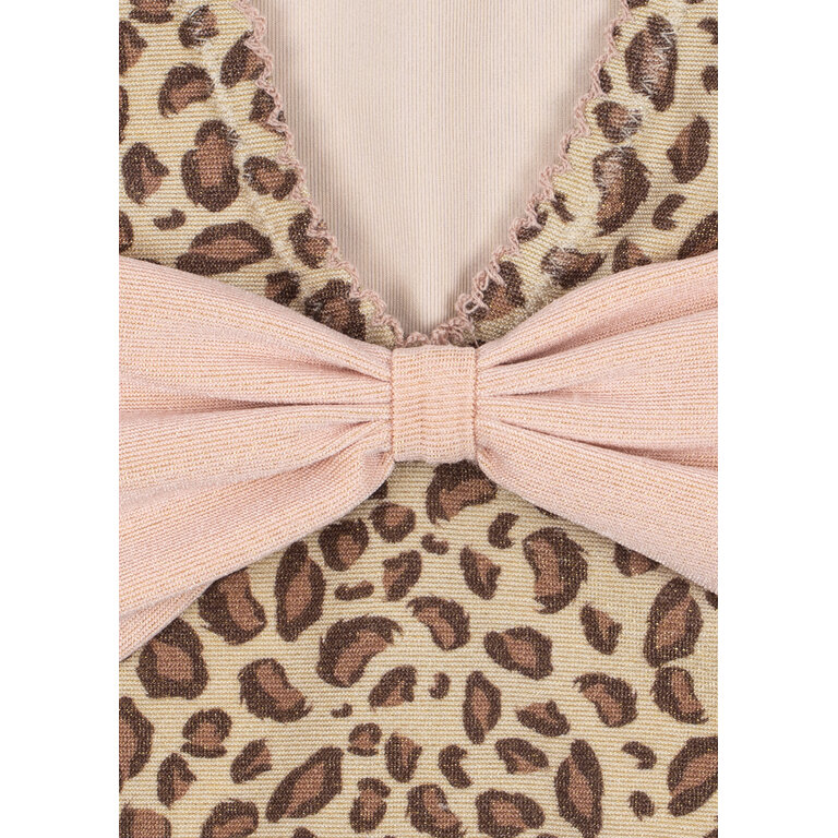 Konges Sløjd Konges Sløjd badpak meisje Kitty Swimsuit Leo luipaardprint