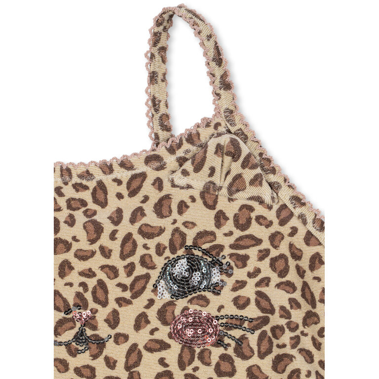 Konges Sløjd Konges Sløjd badpak meisje Kitty Swimsuit Leo luipaardprint
