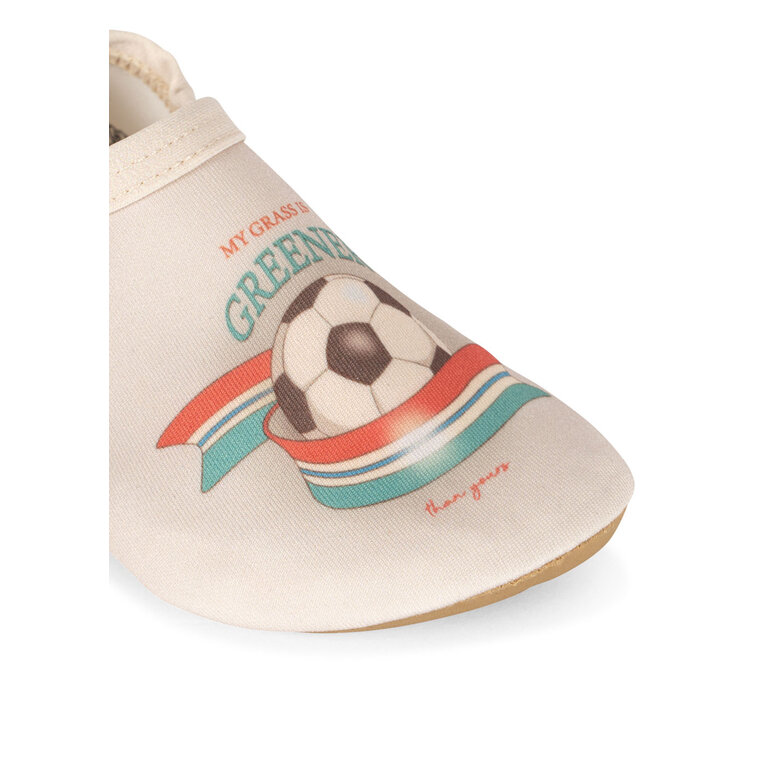 Konges Sløjd Konges Sløjd waterschoenen kind Aster Swim Shoes Angora crème voetbal