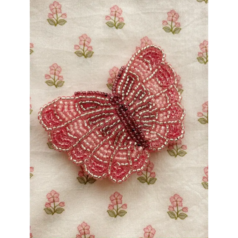 Konges Sløjd Konges Sløjd haarclip meisje Butterfly Beaded Hairclip Butterfly vlinder