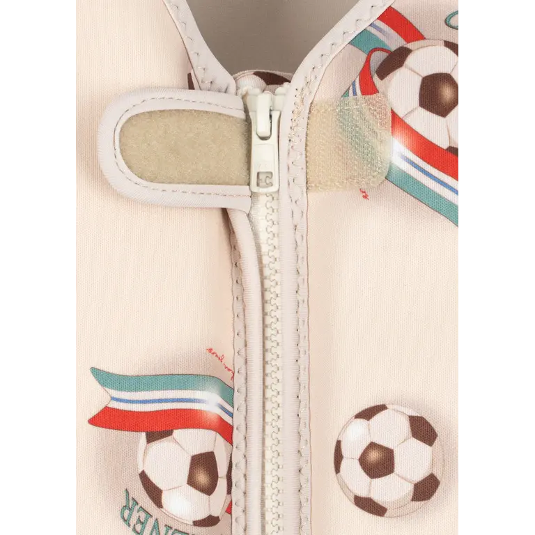 Konges Sløjd Konges Sløjd zwemvest kind Ellis Swim Vest Kick It met voetbal print