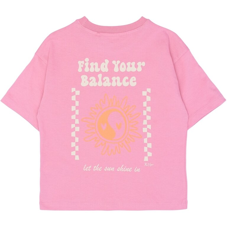 The New The New shirt meisje Taylen Tee Cashmere Rose (donkerroze)