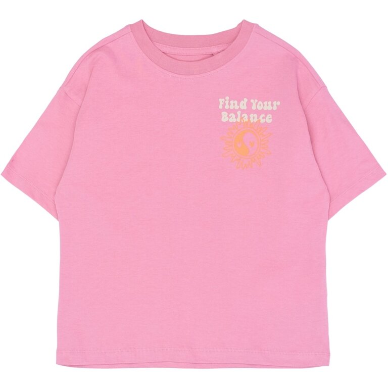 The New The New shirt meisje Taylen Tee Cashmere Rose (donkerroze)