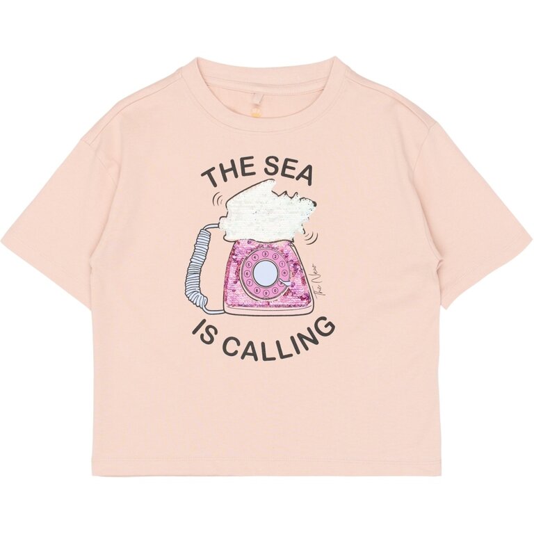 The New The New shirt meisje Tiffany Tee Peach Whip (perzik)