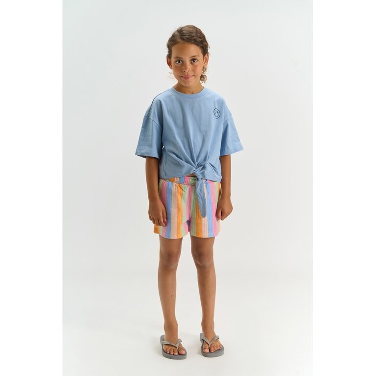 The New The New shirt meisje Tilda Short Tee Forever Blue (blauw)